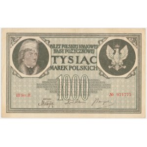 1.000 Mark 1919 - III Ser. H -