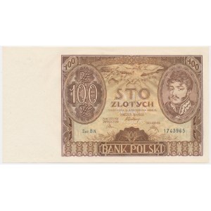 100 zlotých 1934 - Ser.BN. - ln. +X+ -