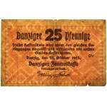 Danzig, 25 Pfennige 1923 - October - PMG 20