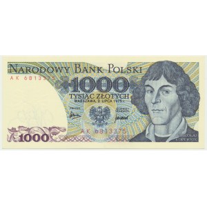 1 000 PLN 1975 - AK -