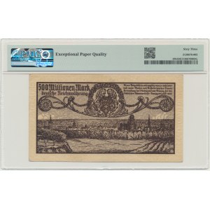 Danzig, 500 million Mark 1923 - creamy print - PMG 63 EPQ