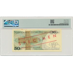 50 Zloty 1979 - MODELL - BW 0000000 - Nr.0099 - PMG 63