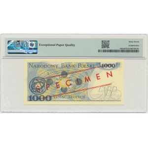 1.000 złotych 1979 - WZÓR - BM 0000000 - No.0219 - PMG 67 EPQ