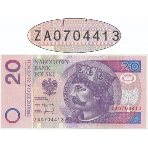 20 zlotých 1994 - ZA - Náhradní řada TDLR -