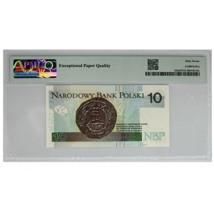 10 złotych 2012 - AA - PMG 67 EPQ