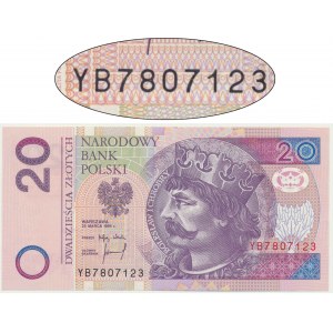 20 Zloty 1994 - YB - Ersatzserie