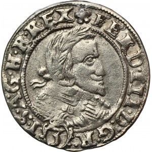 Slezsko, Habsburkové, Ferdinand III, 3 Krajcary Wrocław 1638 MI