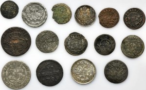 Set, Poland Germany and Russia, Mix of coins (15 pcs.)