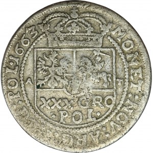 Johannes II. Kasimir, Tymf Krakau 1663 AT