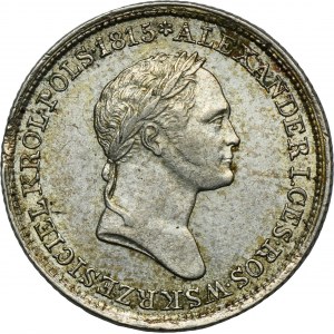 Königreich Polen, 1 polnischer Zloty Warschau 1831 KG