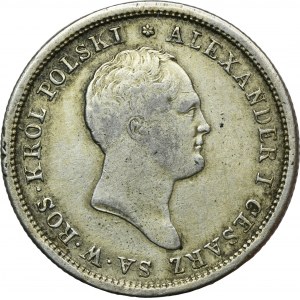 Poľské kráľovstvo, 2 zloté Varšava 1821 IB