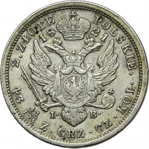 Königreich Polen, 2 Zloty Warschau 1821 IB