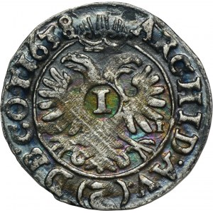 Silesia, Habsburg rule, Ferdinand III, 1 Kreuzer Breslau 1638 MI