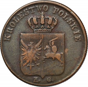 Powstanie Listopadowe, 3 Grosze Warszawa 1831 KG
