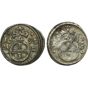 Set, Silesia Habsburg rule, Gröschel (2 pcs.)