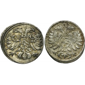 Set, Silesia Habsburg rule, Gröschel (2 pcs.)