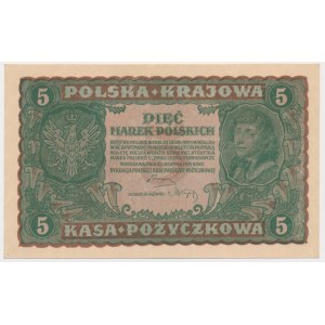 5 známek 1919 - II Serja Q -.