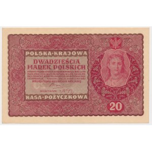 20 značek 1919 - II Serja DG -.