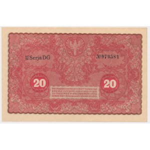 20 značek 1919 - II Serja DG -.