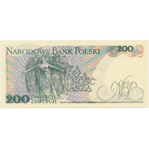 200 złotych 1988 - EB - pierwsza seria rocznika -