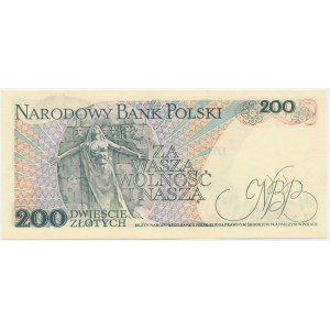 200 złotych 1988 - EB - pierwsza seria rocznika -