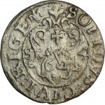 Stephan Bathory, Schilling Riga 1584 - RARE, ex. Marzęta