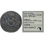 Sigismund III Vasa, Schilling Posen 1599 - VERY RARE, without letter P, ex. Marzęta