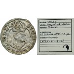 Sigismund III Vasa, Schilling Olkusz 1591 IF - RARE, ex. Marzęta