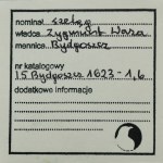 Žigmund III Vaza, Szeląg Bydgoszcz 1623 - ex. Marzęta