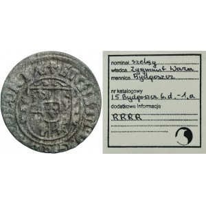 Sigismund III Vasa, Schilling Bromberg undated - VERY RARE, UNLISTED, ex. Marzęta