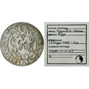 Žigmund III Vasa, Riga 1600 - RZADSZY, ex. Marzęta