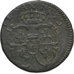 Augustus III. Sachsen, Grünthal-Schale 1753 - RZADSZY, ex. Marzęta
