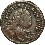 Augustus III Sas, Shelly Gubin 1752 - ex. Marzęta