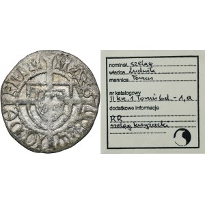 Teutonic Order, Ludwig von Erlichshausen, Schilling Thorn undated - ex. Marzęta
