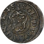 Livonia under Sweden, Christina, Schilling Riga 1645 - RARE, ex. Marzęta