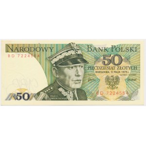 50 złotych 1975 - BD -