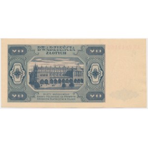 20 gold 1948 - AE - LARGE letters