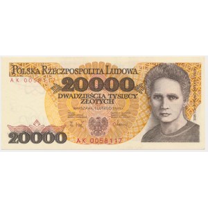 20 000 zl 1989 - AK -