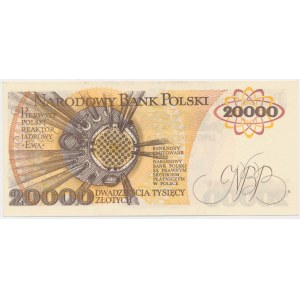 20.000 złotych 1989 - AK -