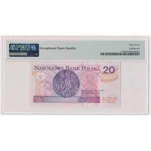 20 złotych 1994 - AA - PMG 67 EPQ