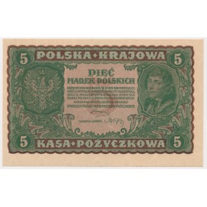 5 známok 1919 - II Serja CW -.