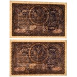 1,000 marks 1920 - III Series G and III Series AS (2 pieces).