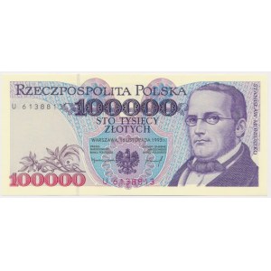100.000 złotych 1993 - U -