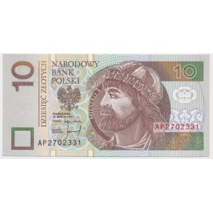 10 Zloty 1994 - AP - seltene Serie
