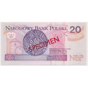 20 złotych 1994 WZÓR - AA 0000000 - Nr 1824 -
