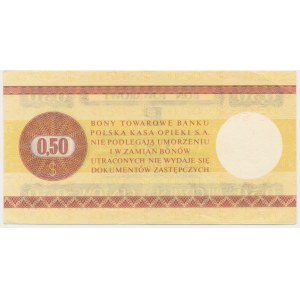 Pewex, 50 centů 1979 - HC - velký -
