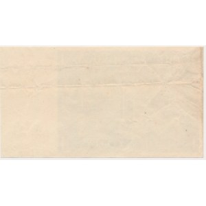 1 złoty 1938 with print only on the back