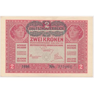 Austria, 2 Kronen 1917