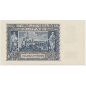 20 zlatých 1940 - L -