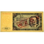 20 złotych 1948 - WZÓR - KE -